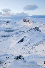 Trotternish ridge winter morning