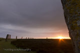 Ring of Brodgar sunburst