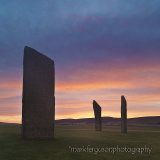 Stenness Stones sunrise