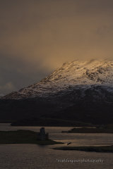 Ardwreck Castle and Quinag