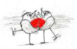 Rockin' Robins. Now available as a Xmas card.