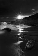 Sunset at Whitsand Bay Cornwall.