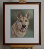 30mm Dark Wood Frame.