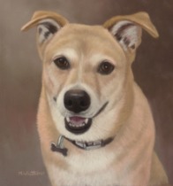 Original Pastel Painting Of Buddy.