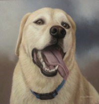 Original Pastel Painting Of Sam.