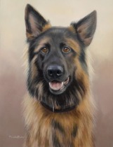 Original Pastel Painting Of Oti.