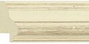 Frame 6 : 45mm wide distressed look ivory coloured frame.