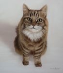 Original Pastel Painting of Treasure