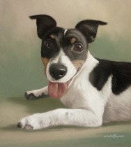 Original Pastel Painting of Daisey.