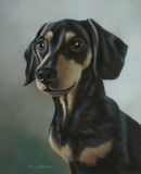 Original Pastel Painting Of Coco