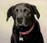 Original Pastel Painting of Lucy.