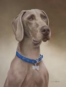 Original Pastel Painting Of Oscar