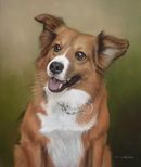 Original Pastel Painting Of Max