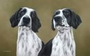 Original Pastel painting of Wilf & Diggle