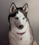 Original Pastel Painting Of Tegan