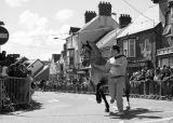 Richard Jones with 'Menai Cardi Llwyd'