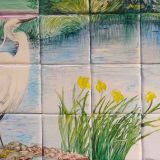 Detail from mural