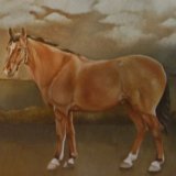 Oil Paintings of Horses (detail from former commission)