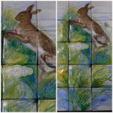 "Leaping Hare" Detail. Sold