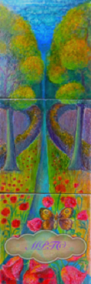 Three Tile Panel Splashback Three 6inch Tiles