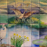 Full "Little Egret" Mural