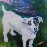 Portrait of Your Dog painted in Oils, a Bespoke Gift?