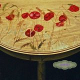 Close Detail of Poppy Table