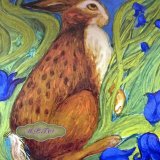The Hare Belles- Limited Edition printed Tile. 1..£14.99 each.