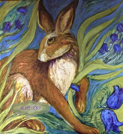 The Hare Belles- Limited Edition printed Tile. 2. £14.99 each.