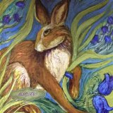 The Hare Belles- Limited Edition printed Tile. 2. £14.99 each.