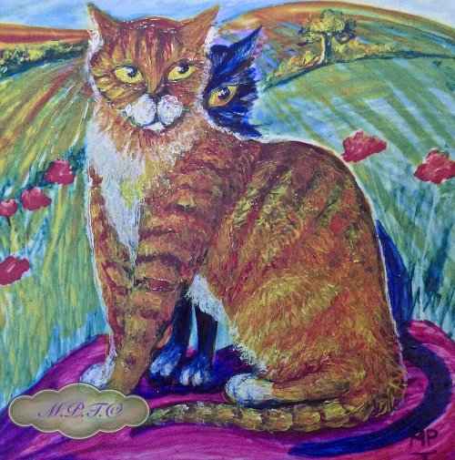 2."Toast & Marmalade" Limited Edition Printed Version taken from Original Hand Painted Tile. £14.99 each.