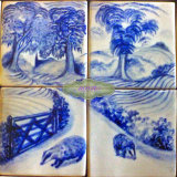 Badgers in Blue (In the Pink & In the Blue Collection)