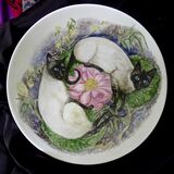Large Hand Painted Fruit Bowl NFS.