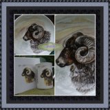 Hebridean Hand Painted Bowl. Limited Edition Printed Design on Tile & Mug (Bottom Left)