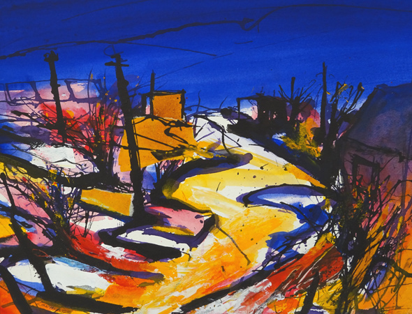 'Late Autumn, Orford Ness'