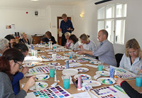 Colour theory at Anteros Arts Foundation