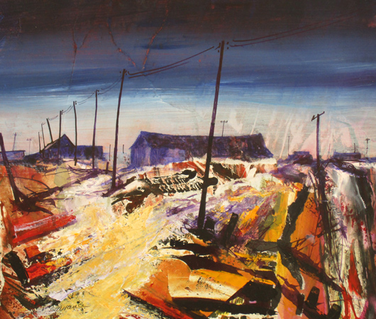 'Orfprd Ness, Buildings on the Lower Site'