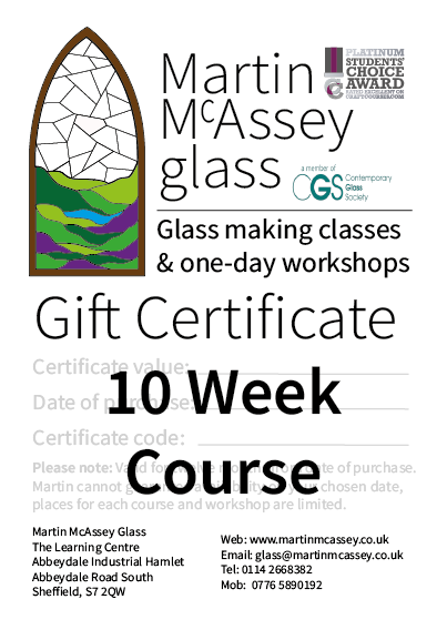10 Week Course Gift Certificate