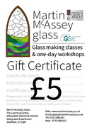 £5 Gift Certificate