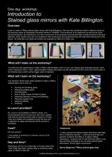 Stained glass mirrors