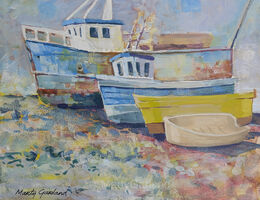Balbriggan Harbour boats