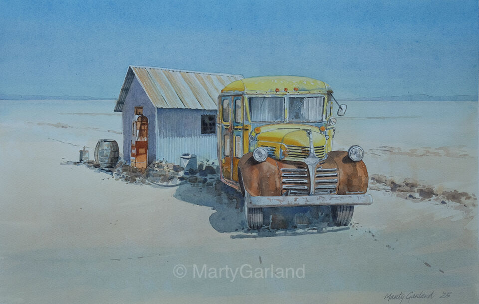 Rusting Camper