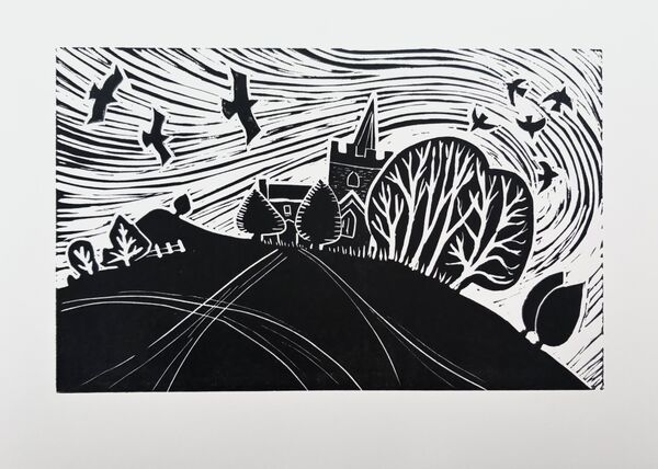 Crows over The Bury