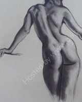 Charcoal and chalk 1