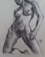 Charcoal and chalk 2