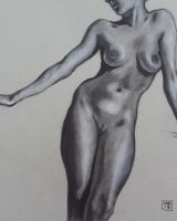 Charcoal and chalk 4