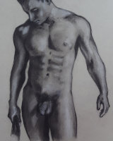 Charcoal and chalk 7