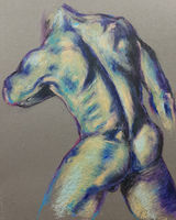Oil pastel study 3