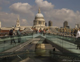 St. Paul's and Millenium Bridge