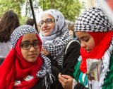 Three Girls at Demo